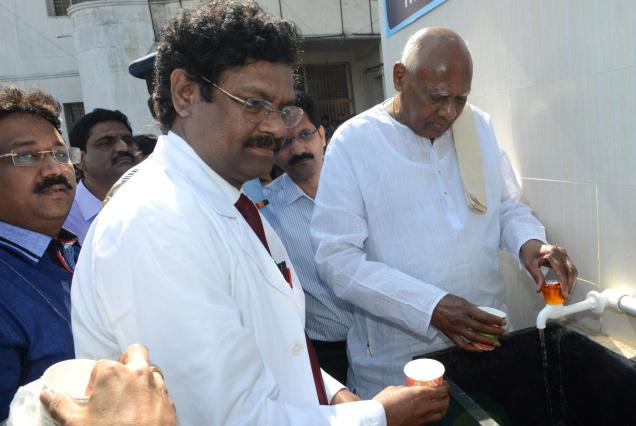 KGH RO Water Plant Inauguration by TN Gov K. Rosiah